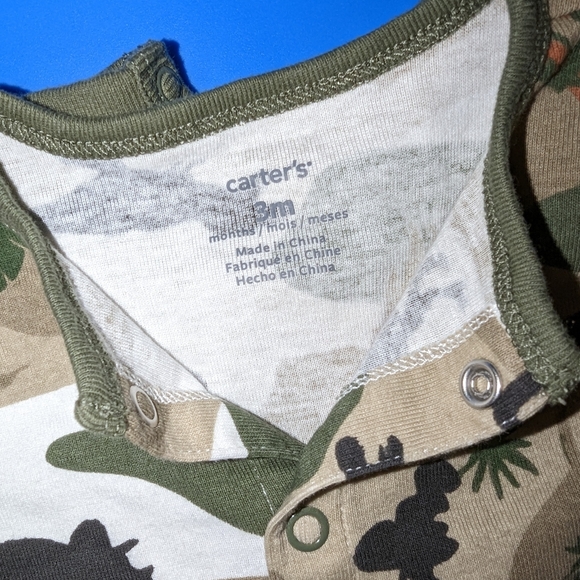 Dino Camo Romper - Picture 4 of 4